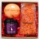  SPA-SET FÜR SIE, SALZKERZE UND BADEKUGEL