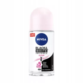  NIVEA Black & White Clear Roll-on Antitranspirant 50 ml