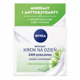    Nivea Mattierende, feuchtigkeitsspendende Tagescreme mit Aloe und Antioxidantien, 50 ml