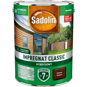    Hybridimprägnierung für Holz Sadolin Classic Dark Walnut 4,5 l