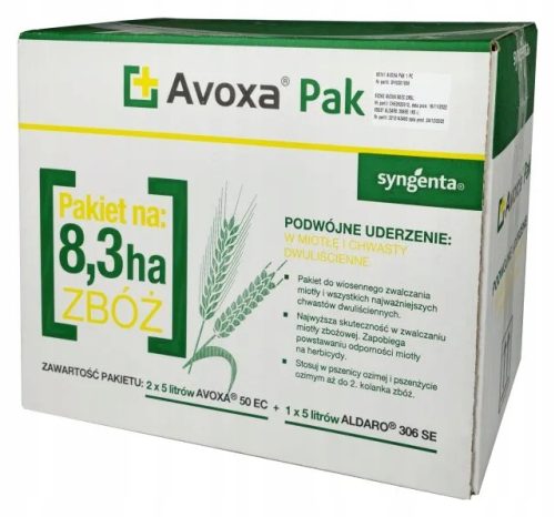 Effektives Herbizid-Set für breitblättrige und mehrjährige Unkräuter: Avoxa 50EC & Camaro 306 SE