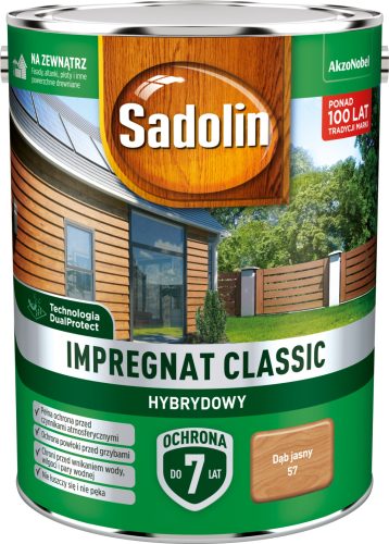  Holzimprägnierung Sadolin 5327526 Eiche hell 4,5 l