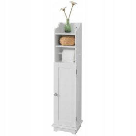  SoBuy FRG177-W Schrank 16x21x99 cm weiß