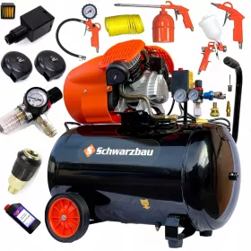 Ölkompressor Schwarzbau zbv 100 l 10 bar