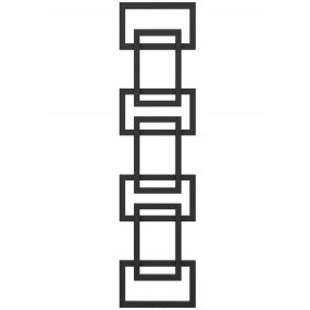  Dekorheizkörper EMIN 171/39, mattschwarz