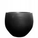  Töpfertöpfe 53 cm x 53 x 44,5 cm Fiberglas schwarz