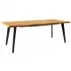 Rechteckiger ausziehbarer Tisch Signal Tables 150 x 90 x 76 cm, Eiche natur