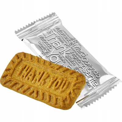 Rioba Dankeschön Karamellkekse, 1200 g (200 Stück) - Einzeln Verpackt