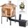 Holzkohlegrill - PanKornik befeuerte Holzräucherei, kleiner Kamin, 50 cm