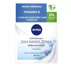    Nivea feuchtigkeitsspendende Gesichtscreme FEUCHTIGKEITSSPENDEND 15 SPF für den Tag 50 ml