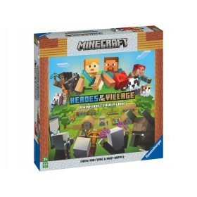    Ravensburger Minecraft-Brettspiel für Kinder: Rette das Dorf