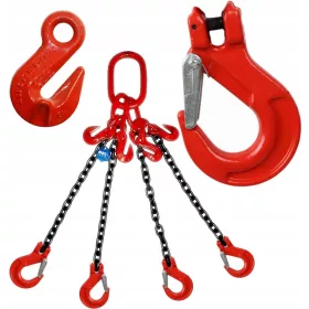 EINZELNE KETTE 2M 4C 3,15T VERKÜRZUNGSHAKEN CE