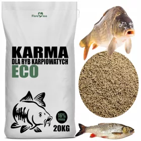  Lebensmittelfutter für FISCHE, Karpfen, KOI, 10 l