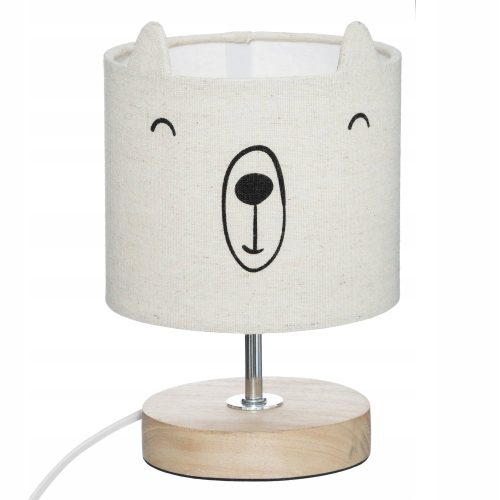  Atmosphera Teddybär Nachttischlampe 21 cm, beige
