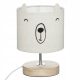  Atmosphera Teddybär Nachttischlampe 21 cm, beige