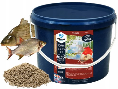  FOOD FOOD FUTTER FÜR FISCHE KOI-KARPFEN PREMIUM 500KG
