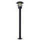  Runder Lichtmast LUCIDE E27 100 cm schwarz