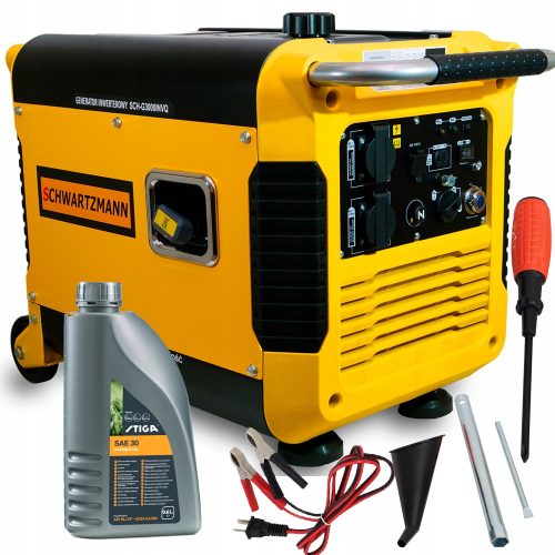 Tragbarer einphasiger Schwartzmann-Generator 2700 W Benzin