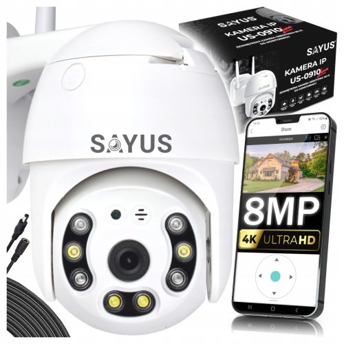  Sayus US-0910 8MPx Innen- und Außen-IP-Kamera