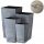 Töpfe und Pflanzgefäße für den Außenbereich und den Garten Set Whale Things Blumentöpfe aus Beton, 4-teilig