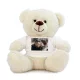  Teddybär im T-Shirt mit Fotofoto Teddybär zum Jungentag