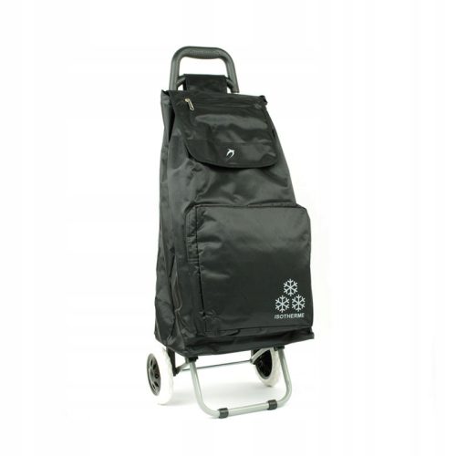 Taschen und Einkaufstaschen Airtex Paris Einkaufswagen, schwarzes Polyester