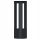  Quadratischer SuperLED GX53 Lichtmast, 30 cm, schwarz