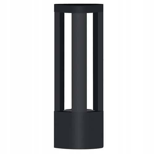  Quadratischer SuperLED GX53 Lichtmast, 30 cm, schwarz