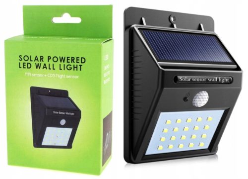  Straßenlampe Garagenlampe 140 W 1200 lm solarbetrieben