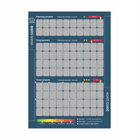  Date Guide Rubbellos-Poster mit 100 Terminen