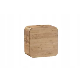   Comad Aruba hängender Badezimmerschrank 35x35x22 cm, Craft-Eiche-Gold