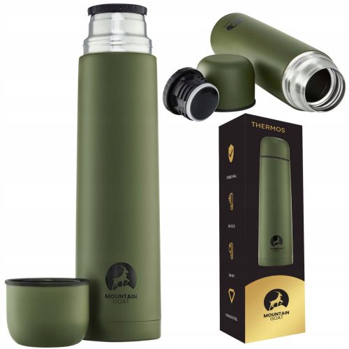  Mountain Goat THERMOS Thermoskanne 1 l, Grüntöne