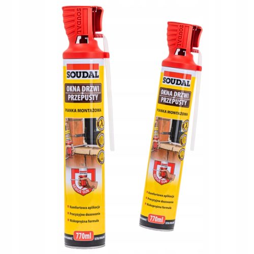 Soudal Genius Pistolenmontageschaum mit Applikator
