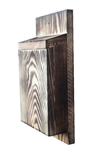  BOX für Fledermäuse, Haus, Unterschlupf, Typ N2, GEFEUERT