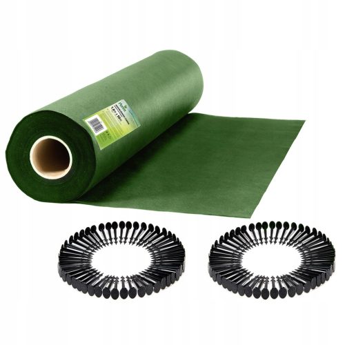  Agrotextil-Mulchmittel (Unkrautbekämpfung) Plonos grün 160 x 5000 cm 50 g/m²