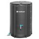  Regenwassertank 250 l 60 x 60 cm schwarz