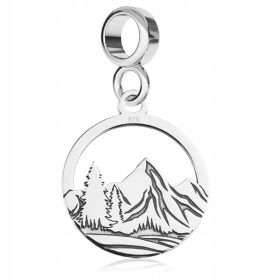  CHARMS-ANHÄNGER PROMI BERGE, Silber 925