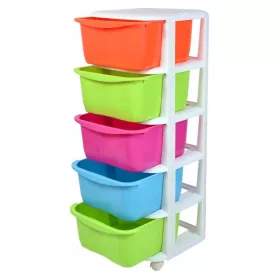  Gockowiak Bücherregal 37 x 37 x 98 cm, mehrfarbig