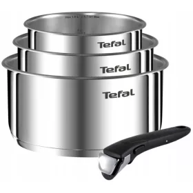  Tefal Ingenio Emotion Topfset, Edelstahl, 4-tlg.