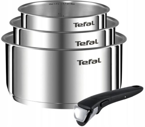  Tefal Ingenio Emotion Topfset, Edelstahl, 4-tlg.