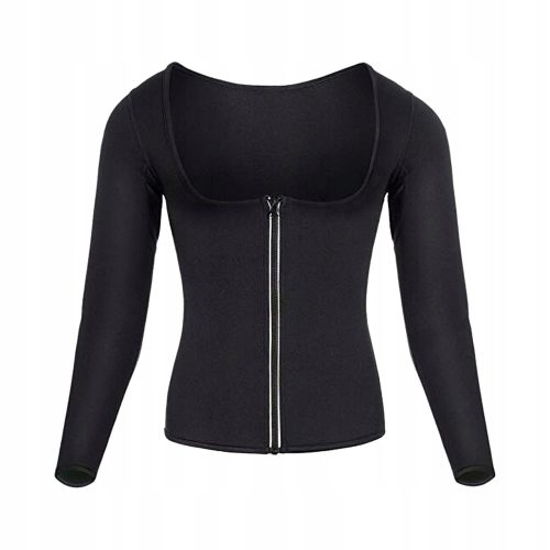  Damen Hot Sweat Gewichtsverlust Shirt Body Shaper Schlankheits-Saunaanzüge M