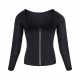  Damen Hot Sweat Gewichtsverlust Shirt Body Shaper Schlankheits-Saunaanzüge M