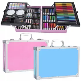  Kunstset für Kinder – 145 Teile + Koffer