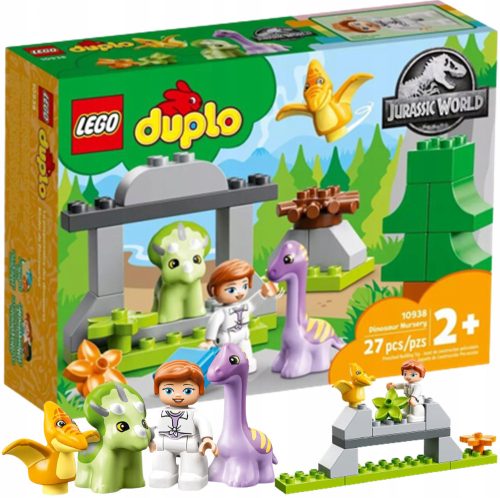  LEGO DUPLO JURASSIC 10938 DINOSAURIER-SCHULSPIELZEUG FÜR JUNGEN UND MÄDCHEN