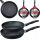  SET MIT 3 BLUMEN 20/24/28 CM MIT TEMPERATURFÜHLER Thermosensor TEFLON