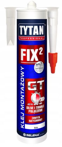 Tytan Professional Fix2 GT Montagekleber 290 ml weiß
