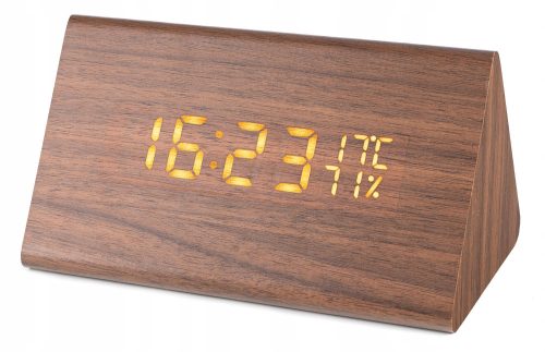 Uhr für zu Hause Gotel Tischuhr 15x8 cm schwarz