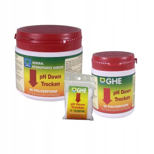  GHE PH DOWN, PULVER 500g, pH-SENKER REGULATOR