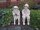  Gartenfiguren von Großvater und Großmutter