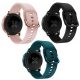  3x UNIVERSAL-SILIKON-ARMBAND für SMARTWATCH 20mm